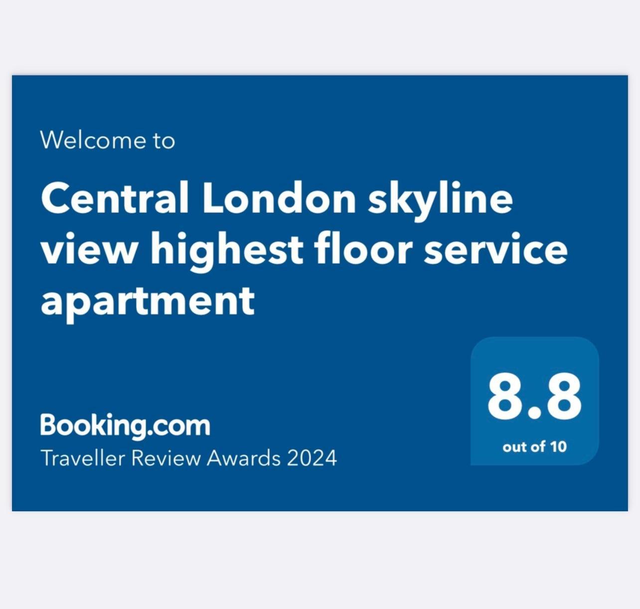Central London Skyline View Highest Floor Service Apartment 外观 照片